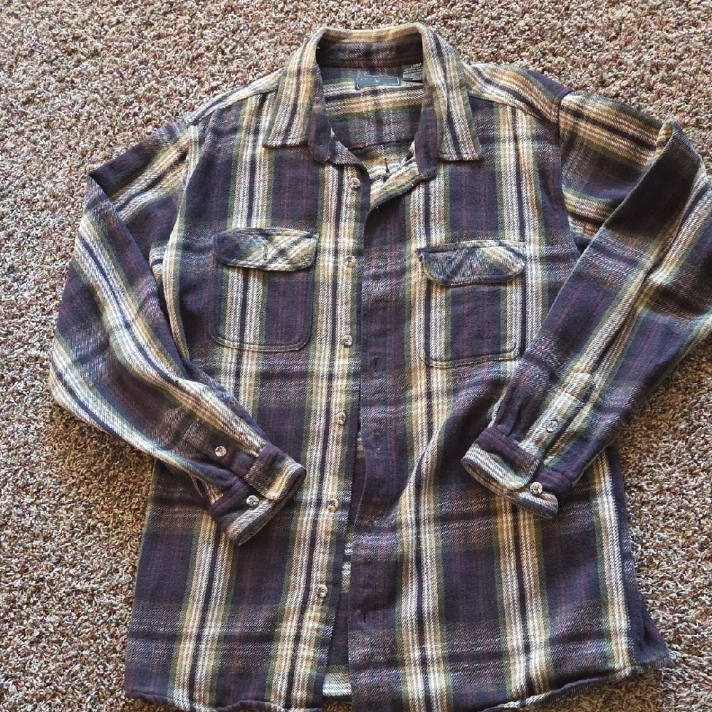 Field & Stream Multicolor Plaid Shirt